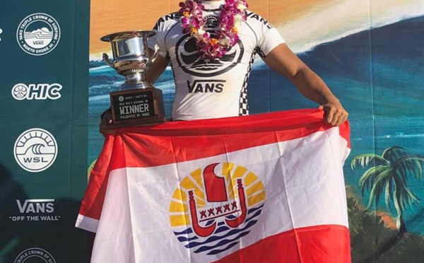 Surf Pro - HIC Sunset Pro : O'Neil Massin champion Hawai'i-Tahiti 2018