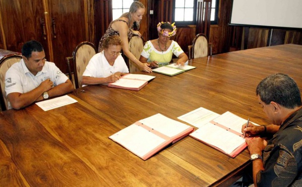 Manihi et les Gambier soutenus par la DDC