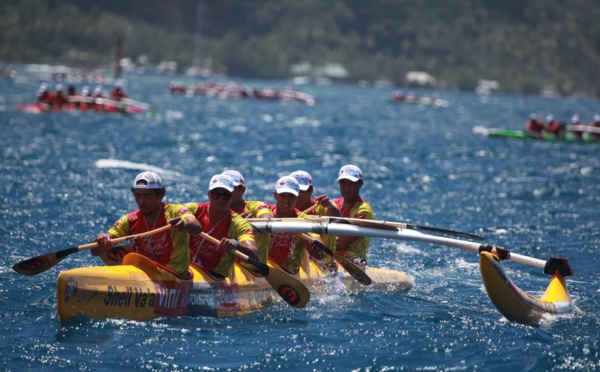 Hawaiki Nui: Shell Va'a remporte la 3e étape entre Taha'a et Bora Bora