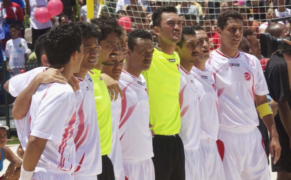Beach soccer: Fidji éliminé, finale Tahiti Nui vs Salomon samedi 12h30