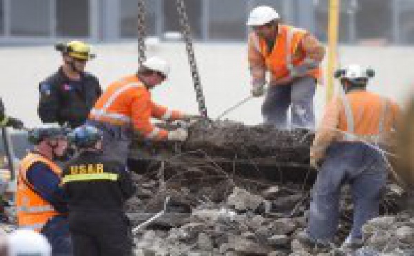 Séisme en Nouvelle-Zélande: le bilan monte à 145 morts et 200 disparus