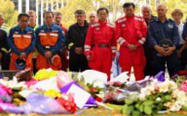 Une semaine après le séisme, la Nouvelle-Zélande se recueille pour ses morts