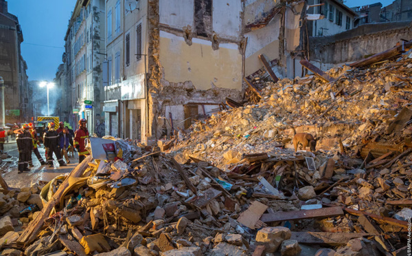 A Marseille, trois corps retrouvés sous les décombres des immeubles effondrés