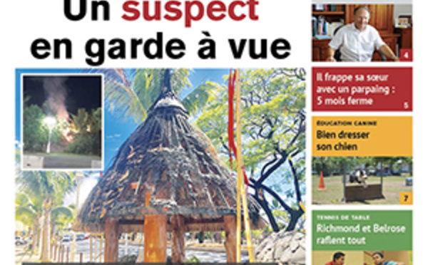 TAHITI INFOS N° 1278 du 06 novembre 2018