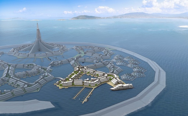 Le projet d'île flottante peine à rester à flot