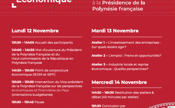 Conférence économique 2018 : Rencontre avec les acteurs économiques du Pays