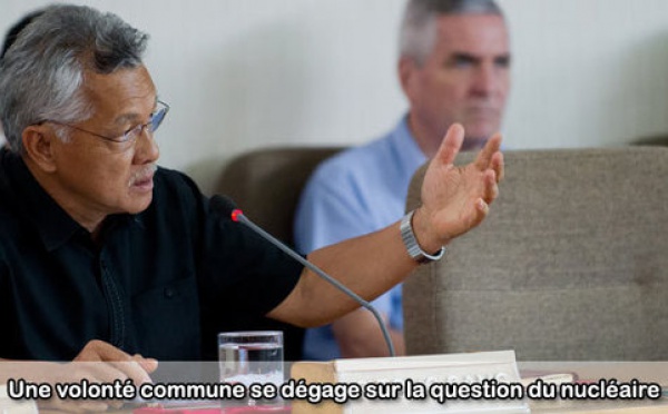 Gaston Tong Sang adresse un courrier à Nicolas Sarkozy sur la question du nucléaire