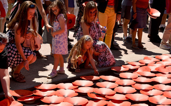 De la Nouvelle-Zélande à l'Inde, l'émotion 100 ans après l'armistice