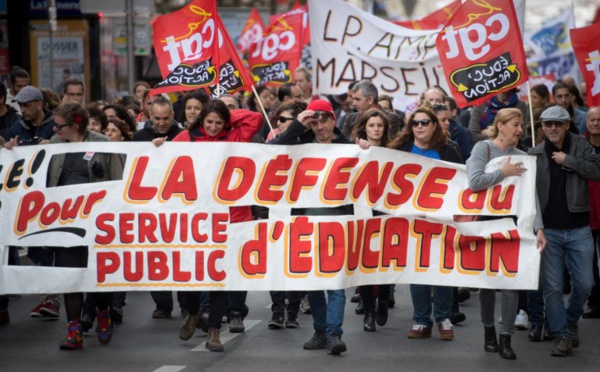 Suppression de postes: grève des personnels de l'Éducation