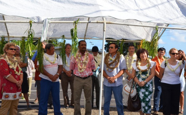 Inauguration du pont de la Fataua