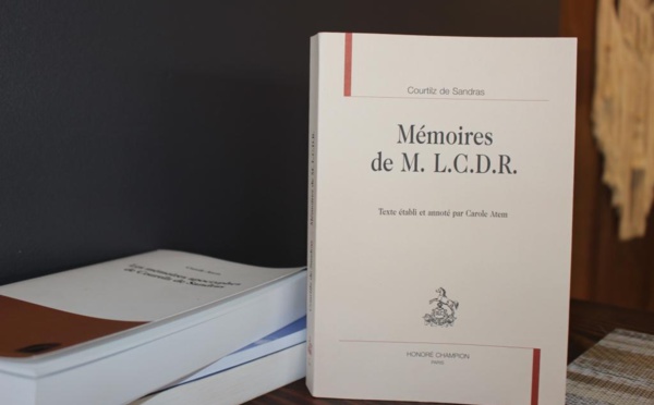 Les travaux de Carole Atem publiés chez Honoré Champion