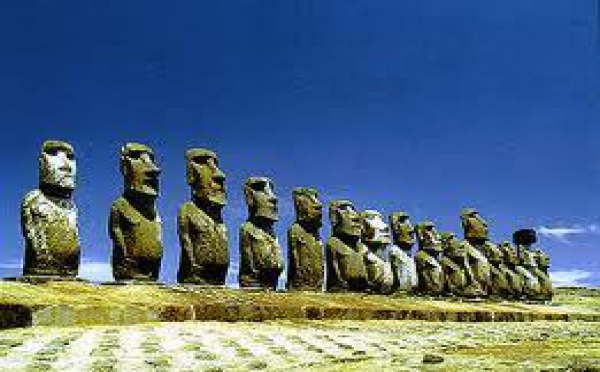 Chili: variations d'un demi-mètre du niveau de la mer sur l'île de Pâques