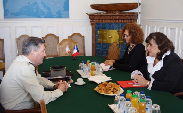 Service Militaire Adapté : Maeva Salmon reçoit le Général Artur