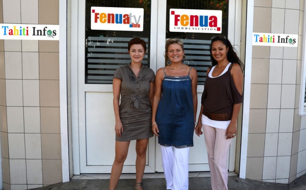 FENUACOMMUNICATION fête le premier anniversaire de TAHITI INFOS