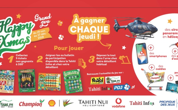 Grand jeu concours Happy XMAS 2018 !