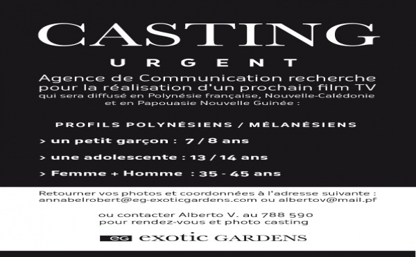 Casting: Agence recherche figurants