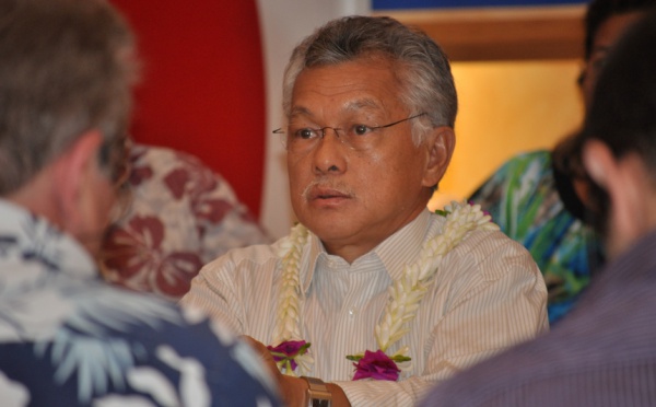 Gaston Tong Sang « déçu » par la dégradation de la note Standard and Poor’s.