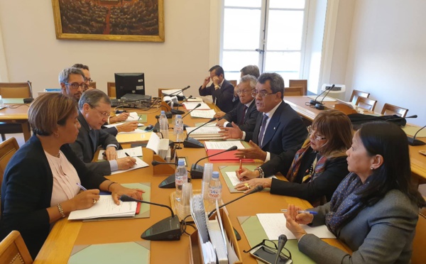 ​Le projet de réforme statutaire au cœur des rencontres officielles à Paris