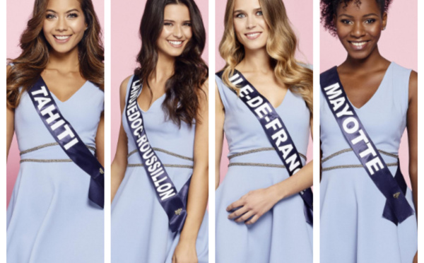 Miss Tahiti, ravissante sur la photo officielle du concours de Miss France 2019