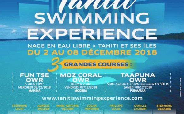 Nage en eau libre - Tahiti Swimming Experience : Un événement exceptionnel