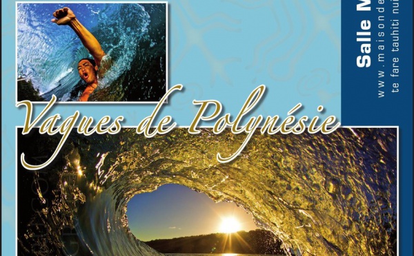 Exposition de Maiko Mou « Vagues de Polynésie » à la salle Muriavai