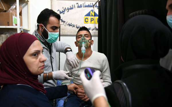 Syrie: attaque au "gaz toxique" contre une zone du régime, représailles russes