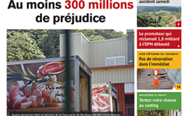 TAHITI INFOS N° 1292 du 26 novembre 2018