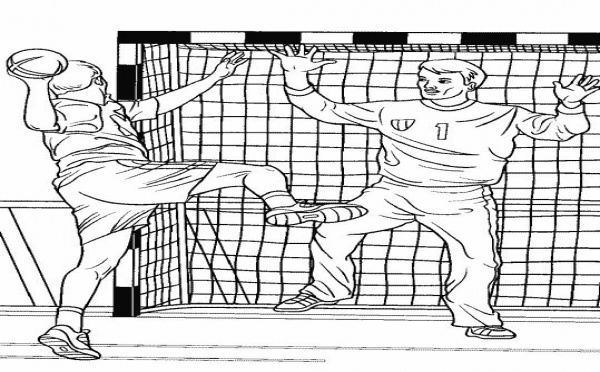 Journée d'initiation au handball organisée par l'AS dragon à Bora Bora