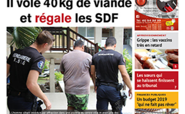 TAHITI INFOS N° 1301 du 7 décembre 2018