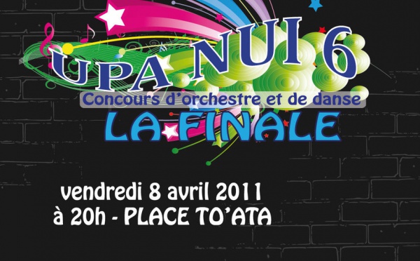 Vendredi soir, grande finale du UPA NUI place To'ata