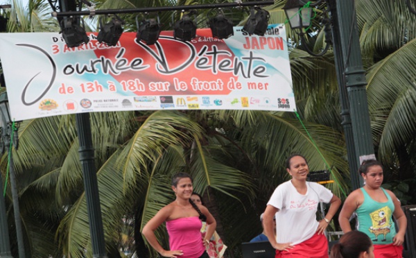 Journée Détente Japon de la Ville de Papeete: 846 000 F récolté!