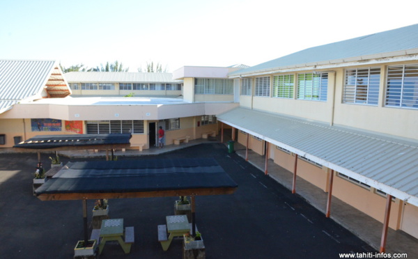 Un mur s'effondre: Deux collégiens blessés au collège de Taunoa