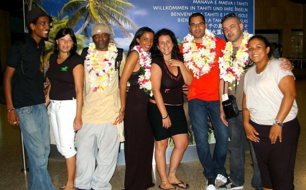 Les artistes du Festival Fenua Zambrokal sont arrivés sur le territoire