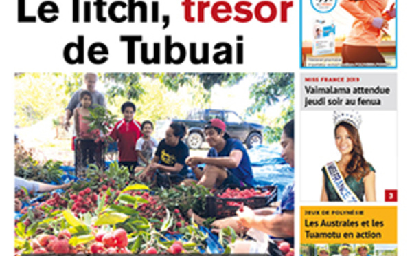 TAHITI INFOS N° 1309 du 19 décembre 2018