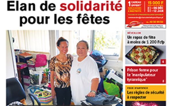 TAHITI INFOS N° 1314 du 28 décembre 2018