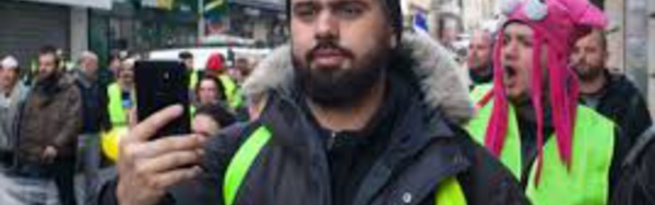 Le "gilet jaune" Eric Drouet arrêté près des Champs-Elysées