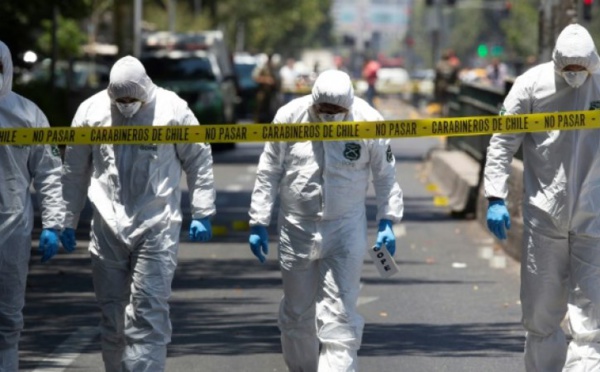 Chili: une explosion à un arrêt de bus de la capitale fait 5 blessés