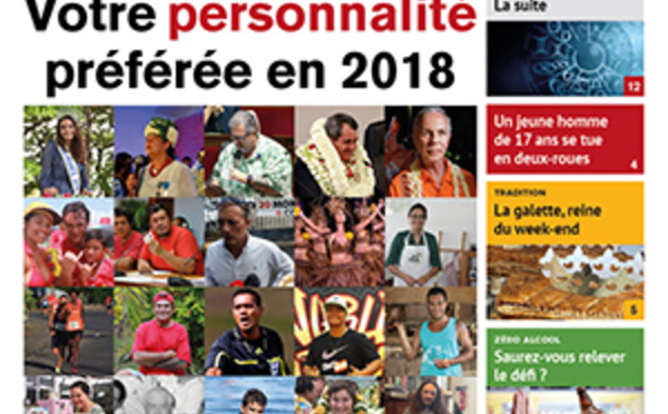 TAHITI INFOS N° 1317 du 4 janvier 2019