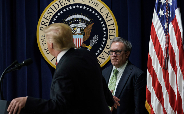 Trump confirme un ex-lobbyiste comme ministre de l'Environnement