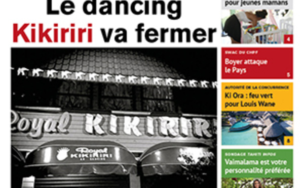 TAHITI INFOS N° 1321 du 10 janvier 2019