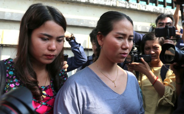 Birmanie : les deux journalistes de Reuters de nouveau condamnés en appel à sept ans de prison