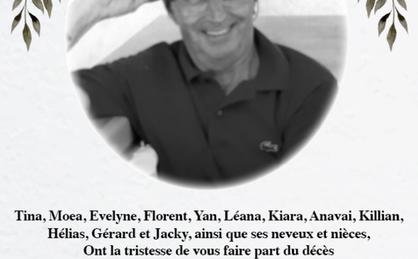 Décès de Monsieur Maurice BRICHET