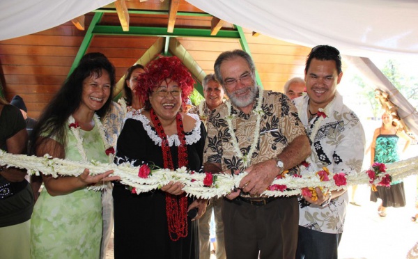 Inauguration du salon Artisanat d'Art à l'assemblée de la Polynésie française