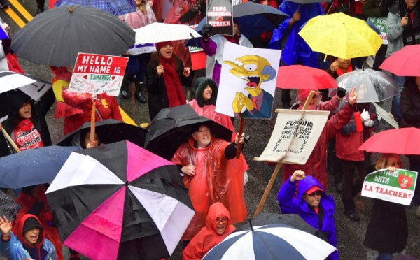 La grève des enseignants de Los Angeles pourrait faire boule de neige aux Etats-Unis