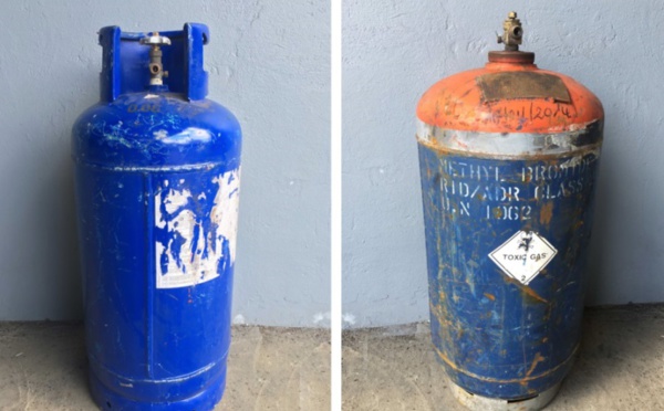 Immersion du Kura Ora : des bonbonnes de gaz toxique à la dérive