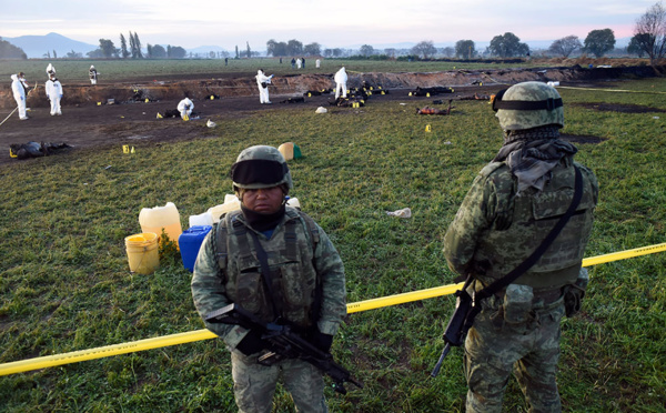 Explosion d'un oléoduc au Mexique: le bilan atteint 85 morts