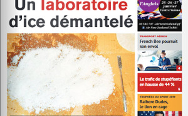 TAHITI INFOS N° 1328 du 21 janvier 2019