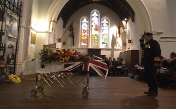 Funérailles en Australie du dernier vétéran connu de la Première Guerre Mondiale