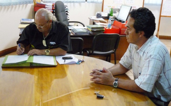 Eaux usées : une convention et des travaux pour Hotuarea 