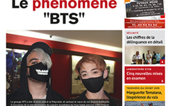 TAHITI INFOS N° 1333 du 28 janvier 2019